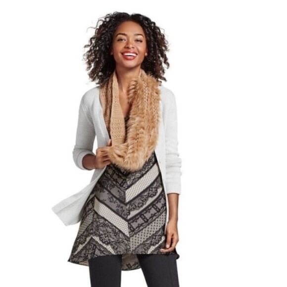 Cabi black and beige lace Monaco Cami Tunic size small- excellent condition - Picture 2 of 16